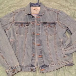 Calvin Klein blue jean denim jacket